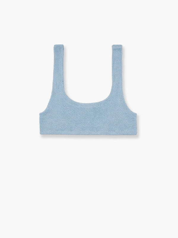 Bikini Top Naima Blue Nylon Polyamide Swimwear