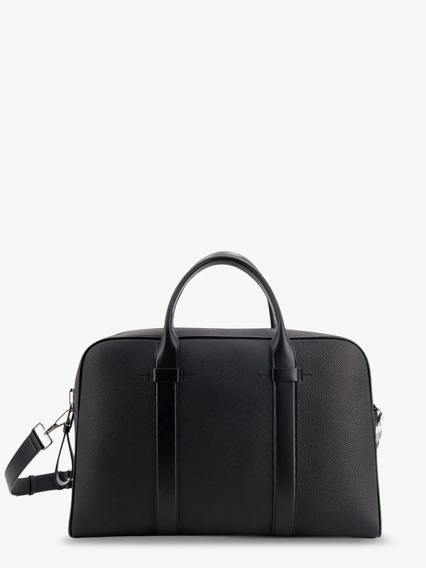 Leather Work Bag Black Laptop & Briefcases