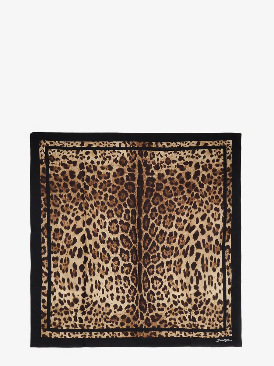 Silk Foulard Multicolour Scarf