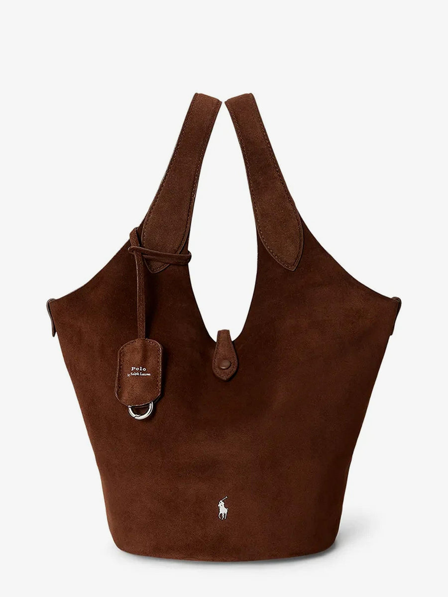 Shoulder Bag Play Suede Brown