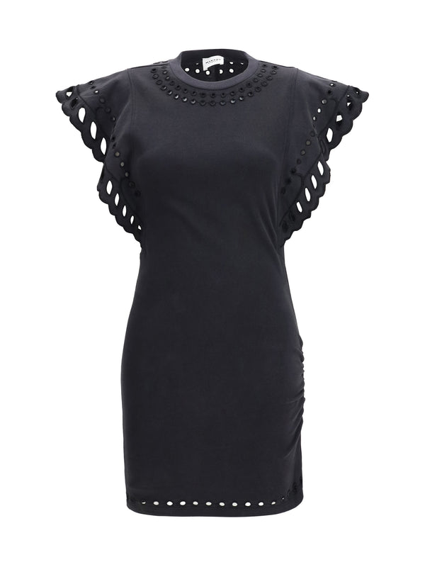 Marant Etoile 100% Cotton dress in black