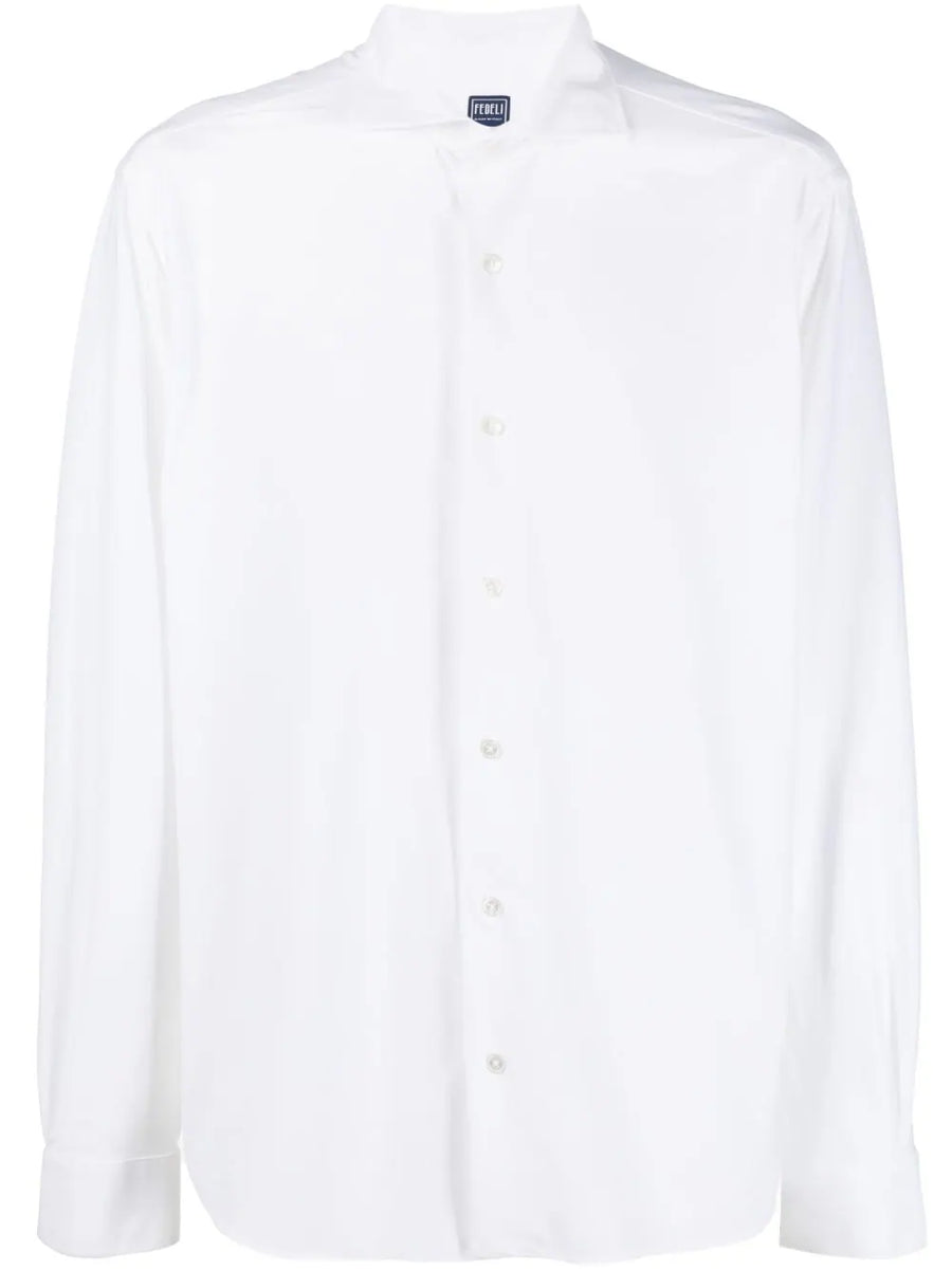 Fedeli Cotton 60% shirt in white