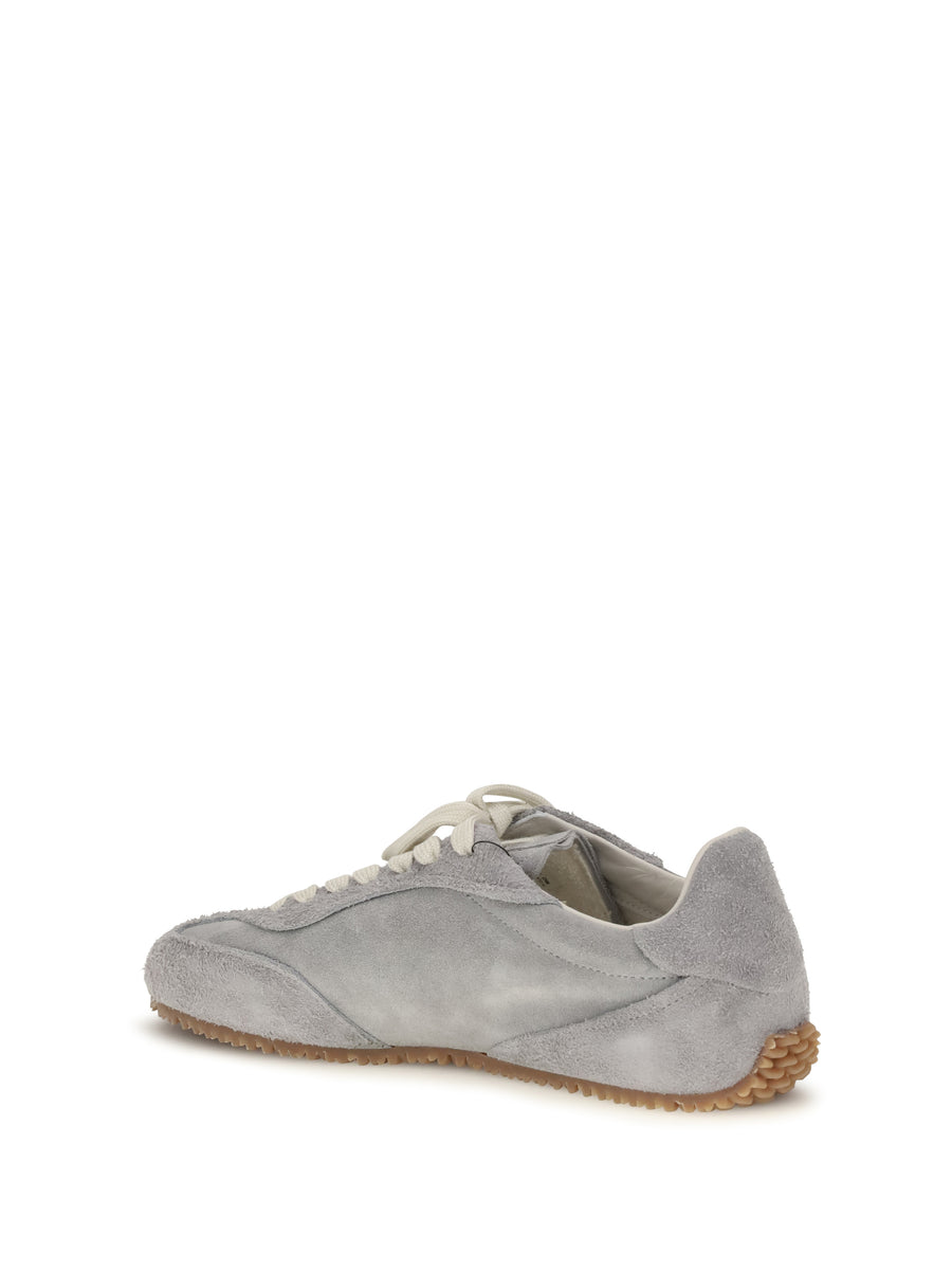 Sneakers Daze Runner Grey-Off White Grey/off Calf Leather Trainers
