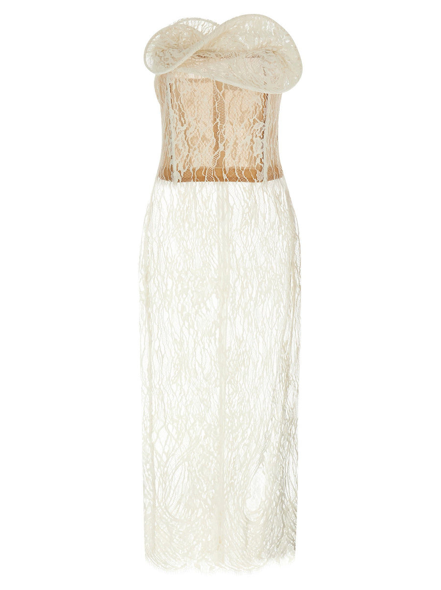 Magda Butrym Dress — Ivory