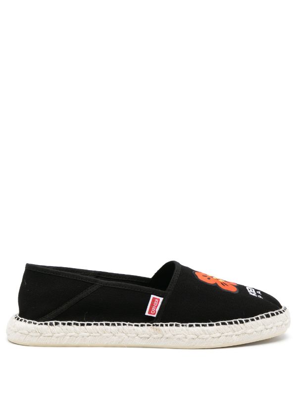 Kenzo Canvas upper espadrille in black