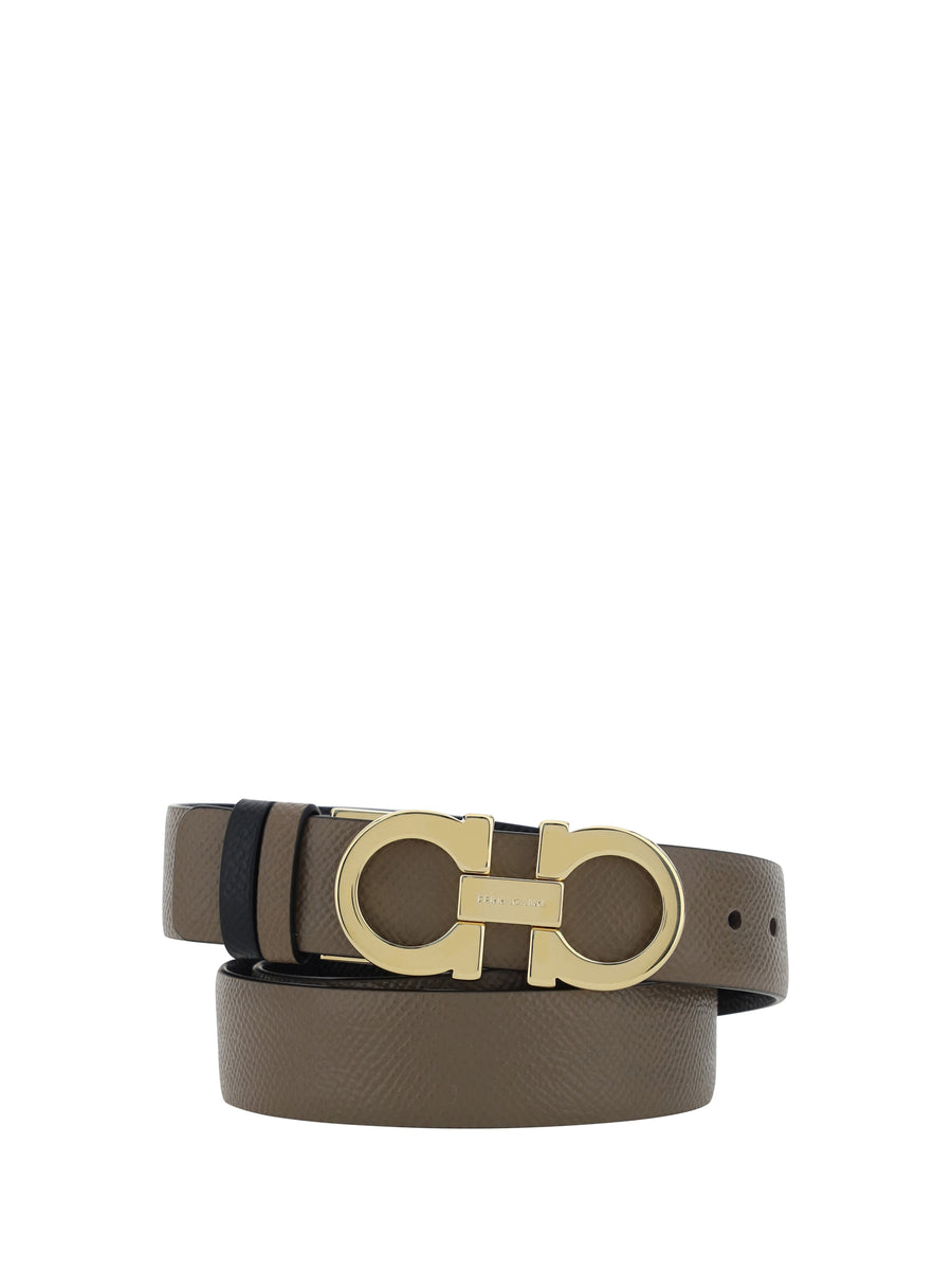 Reversible Leather Belt Oak/fawn/caraway Seed Calf