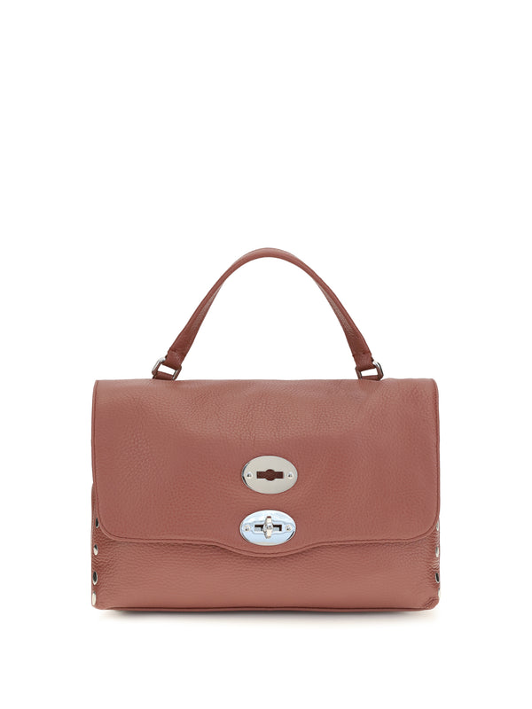 Zanellato 100% Calf Leather Bos Taurus shoulder bag in red