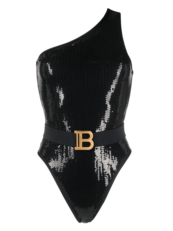 Balmain Outer: Polyamide 80% swimsuit in black