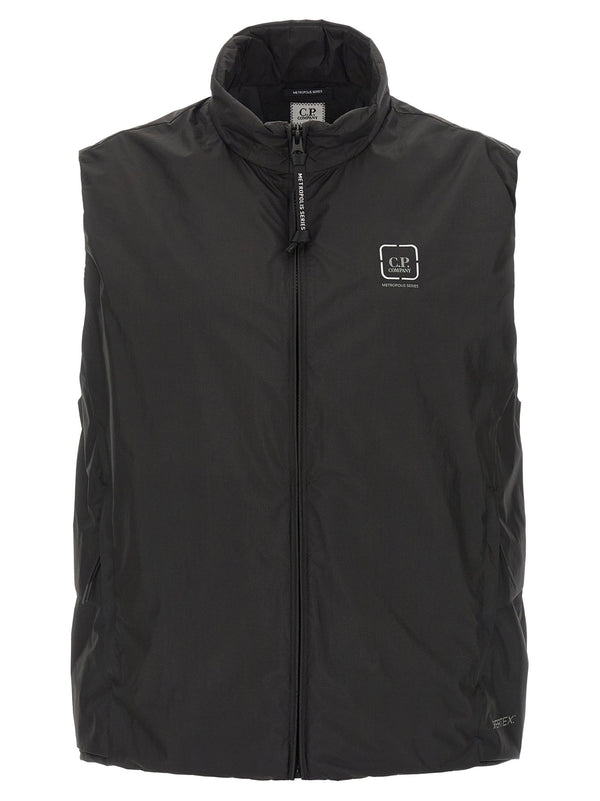 C.p. Company Pertex® Ripstop Vest — Black
