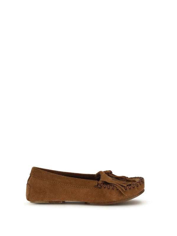 Paris Texas 100% calf leather (Bos Taurus) loafer in brown