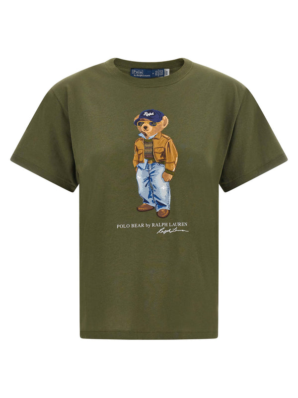 تيشيرت Polo Ralph Lauren بتصميم بولو بير — زيتوني