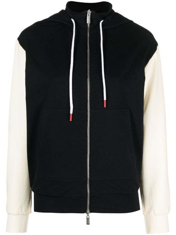 Kiton Cotton 89% hoodie in black