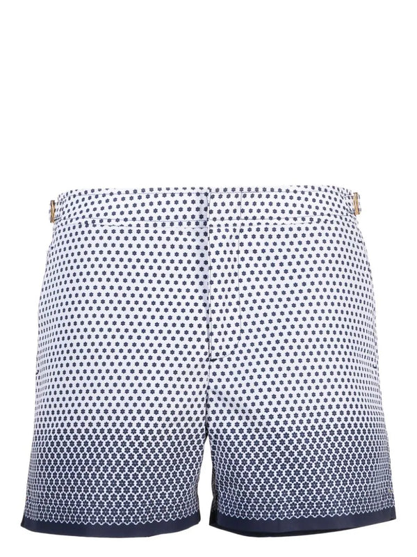 Orlebar Brown Outer: Recycled Polyester 100% swim shorts in white