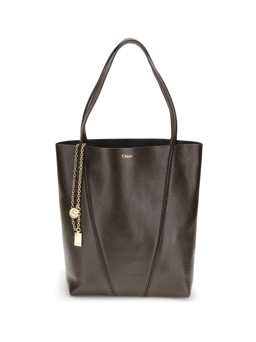 Spin Shoulder Bag Kohl Brown Calf Leather Bos Taurus