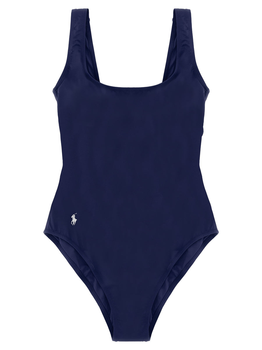 Polo Ralph Lauren Martinique One-Piece Swimsuit — Navy
