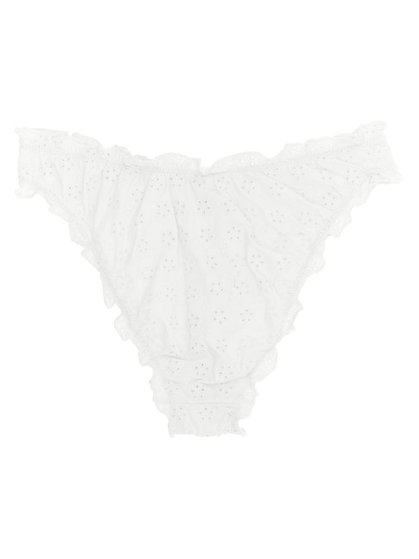 Polo Ralph Lauren Sangallo Lace Bikini Briefs — White