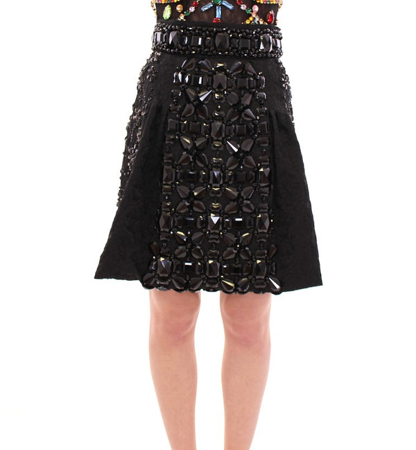 Dolce & Gabbana 30% Polyester skirt in black