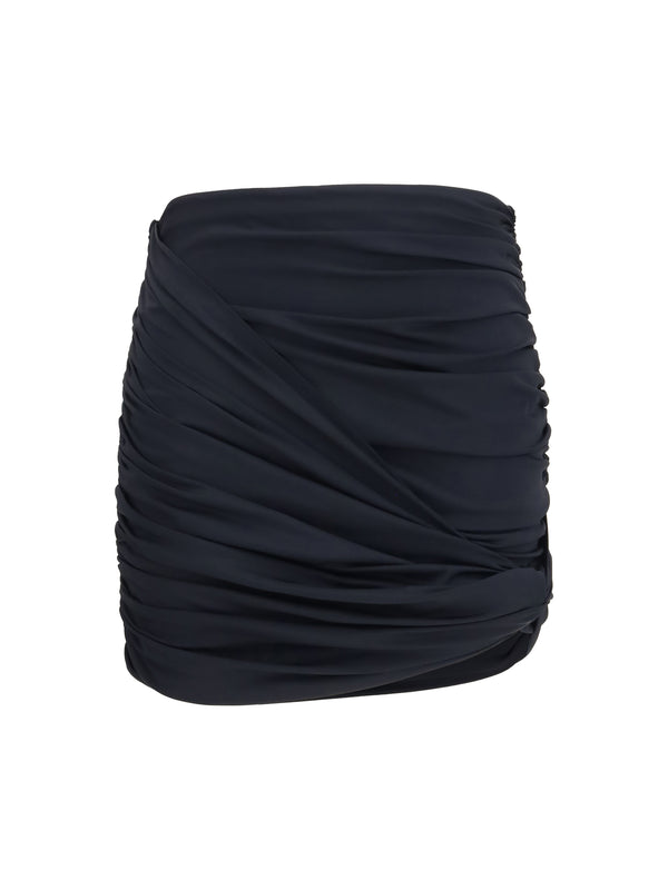 Magda Butrym 72% Polyamide; 28% Elastane mini skirt in black