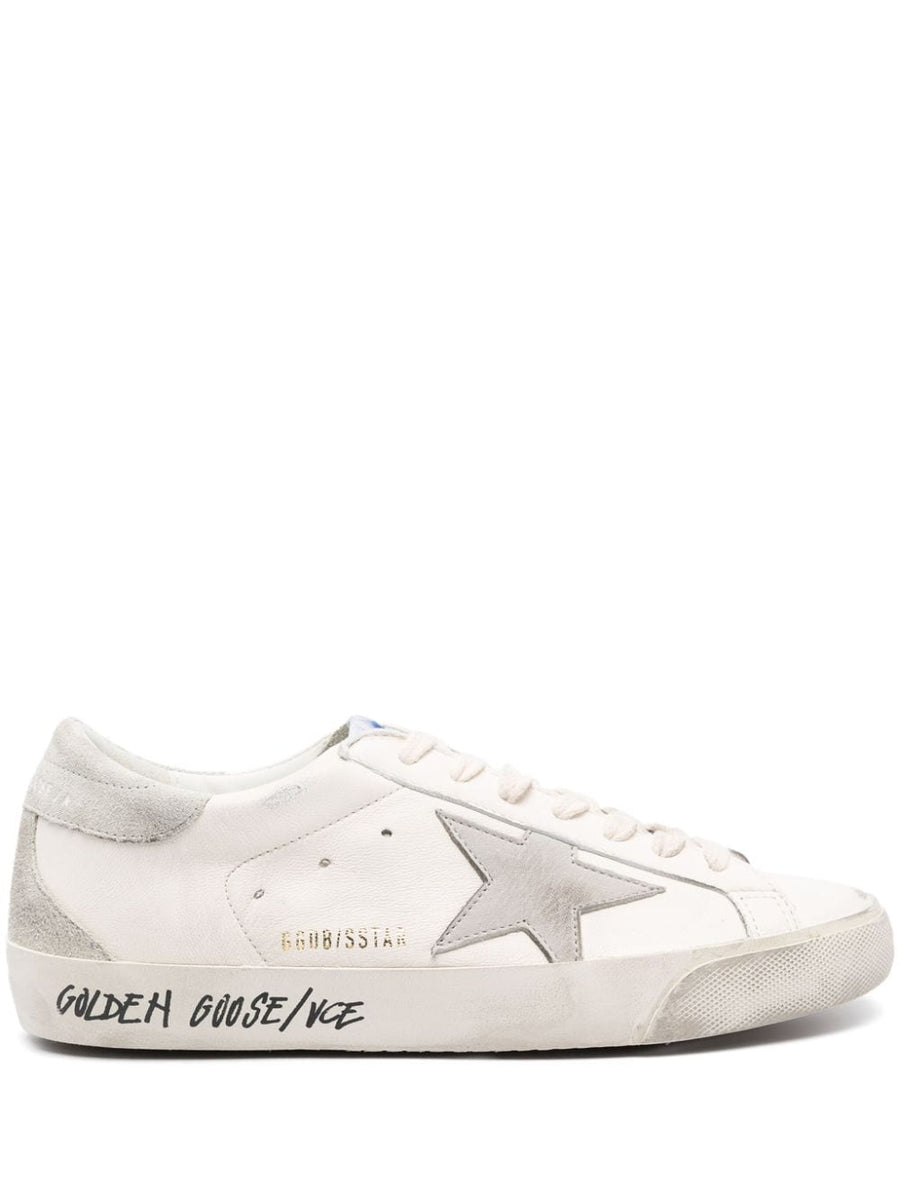 Golden Goose Calf Leather sneaker in white
