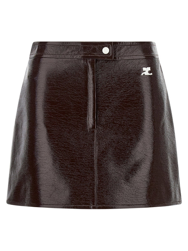Courreges تنورة — بني