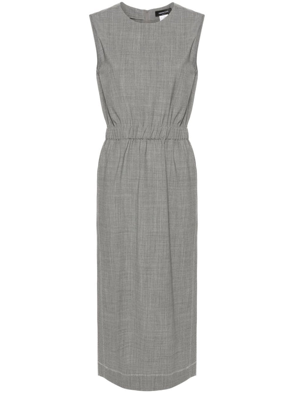 Fabiana Filippi Virgin Wool 75% dress in grey