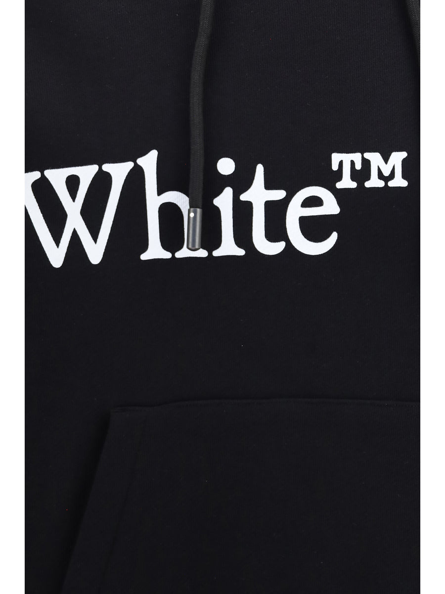 Hoodie Bookish Scarf Black Cotton Sweatshirts