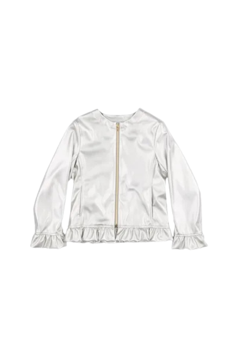 Herno 100% Polyester jacket in silver