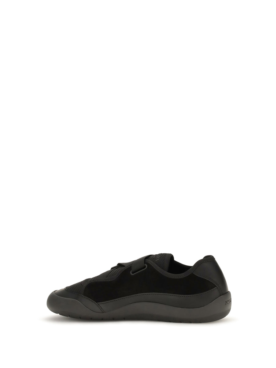 Lace-Up Shoes Black Upper: Cotton