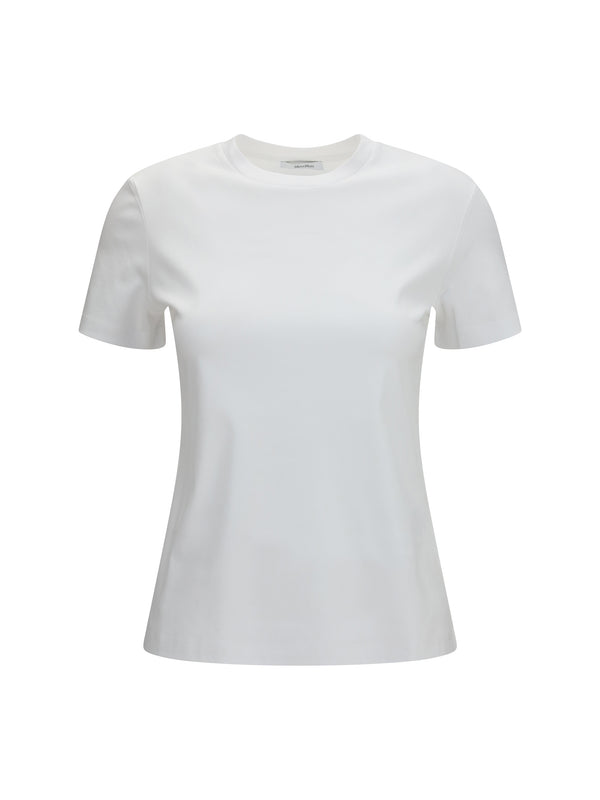 Max Mara Pure 100% Cotton t-shirt in white