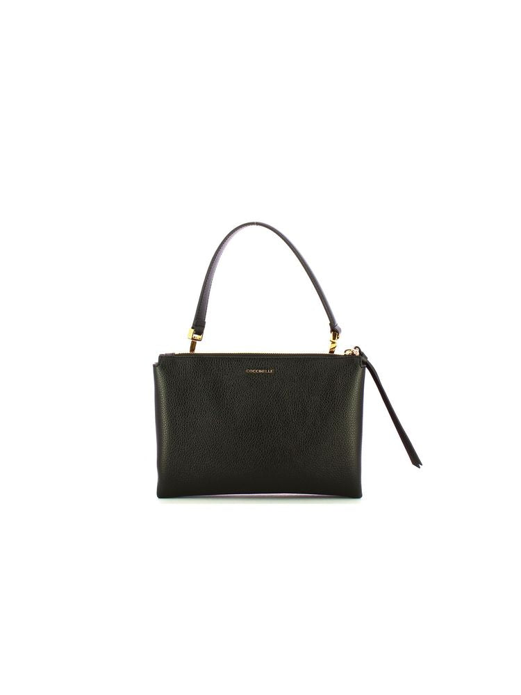 Coccinelle 100% Cowhide shoulder bag in black