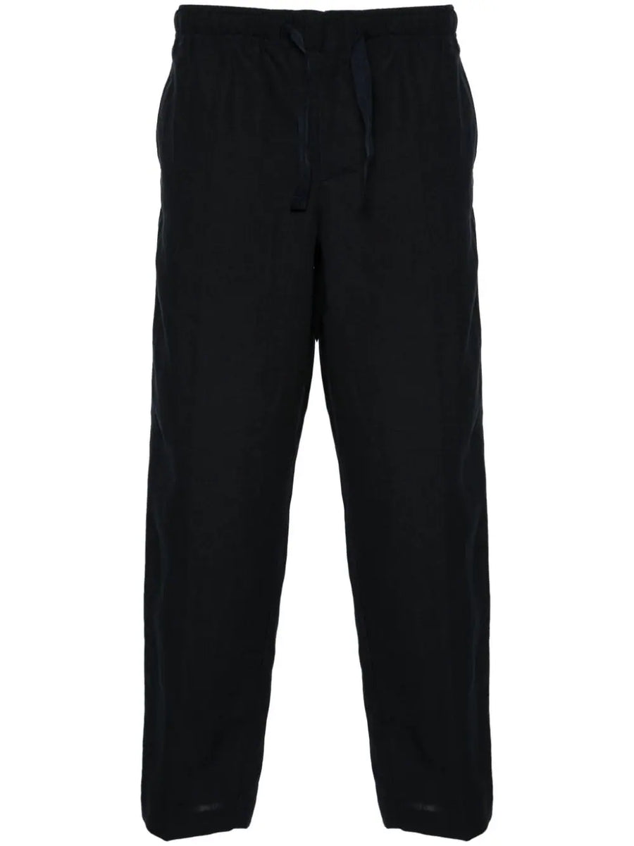 Orlebar Brown Linen/Flax 100% trousers in midnight blue