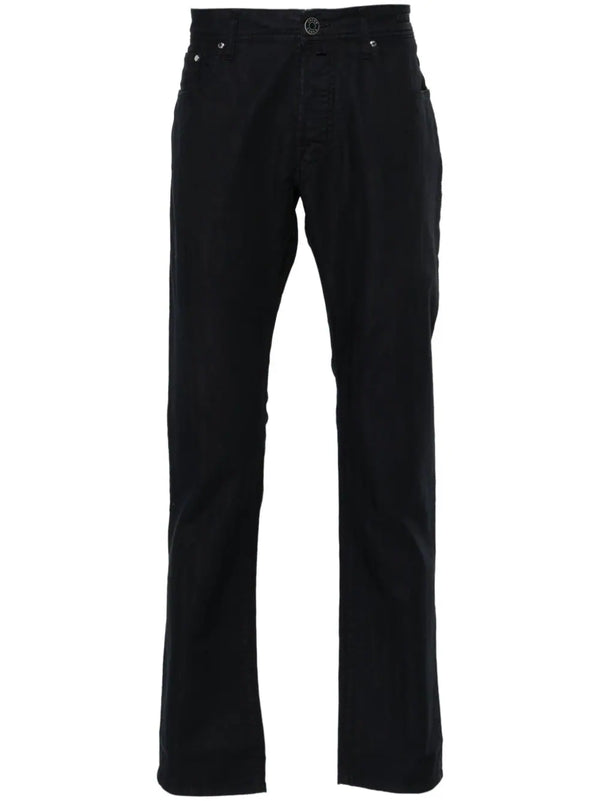 Jacob Cohen Outer: Cotton 69% trousers in navy
