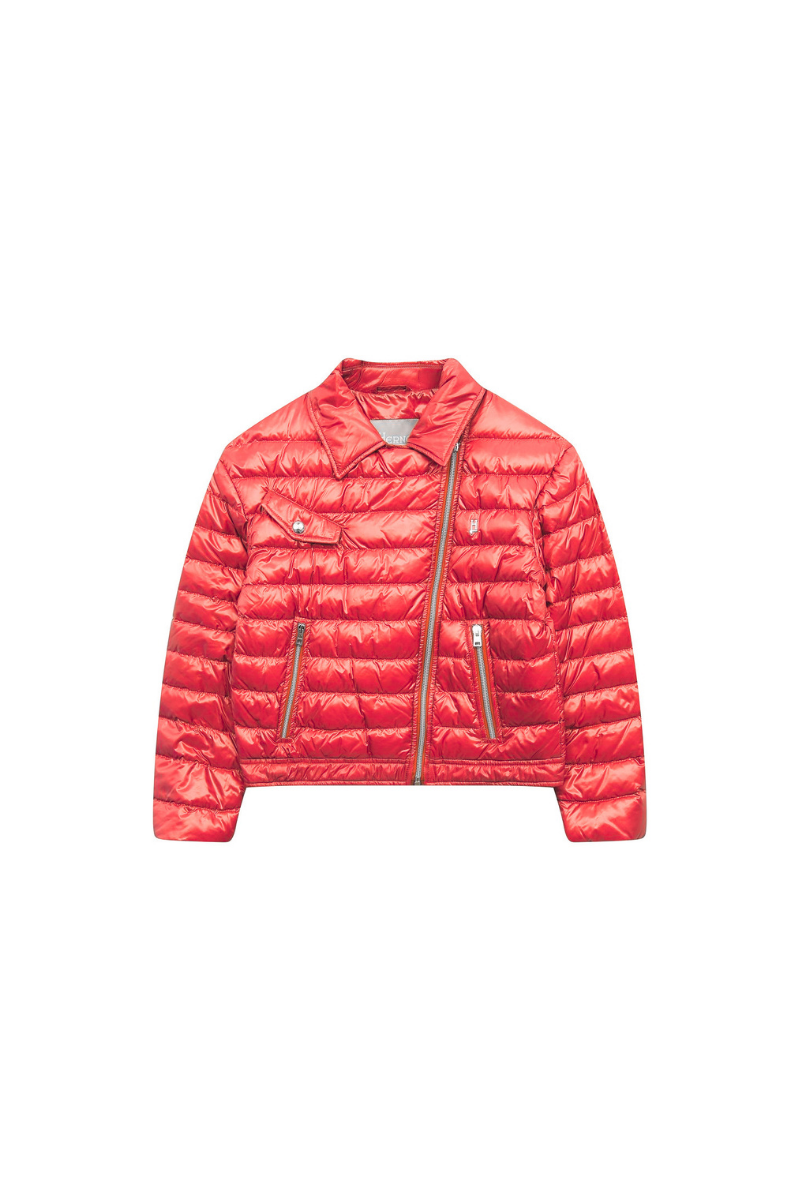 Herno 100% PA (nylon) down jacket in red