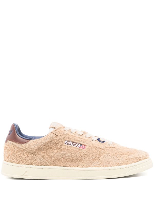 Autry Outer: Calf Suede 100% sneaker in beige