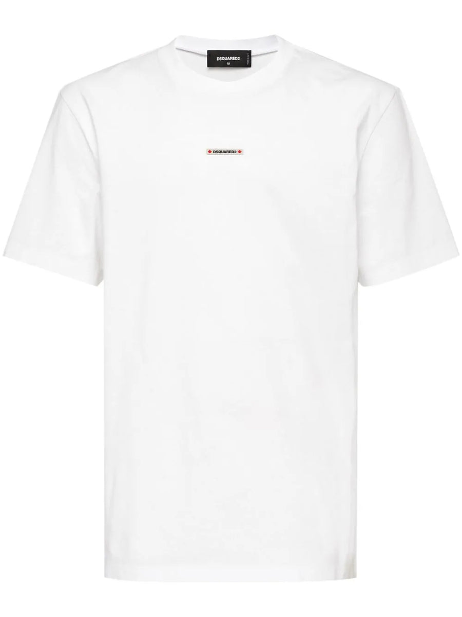 Dsquared2 100% Cotton t-shirt in white