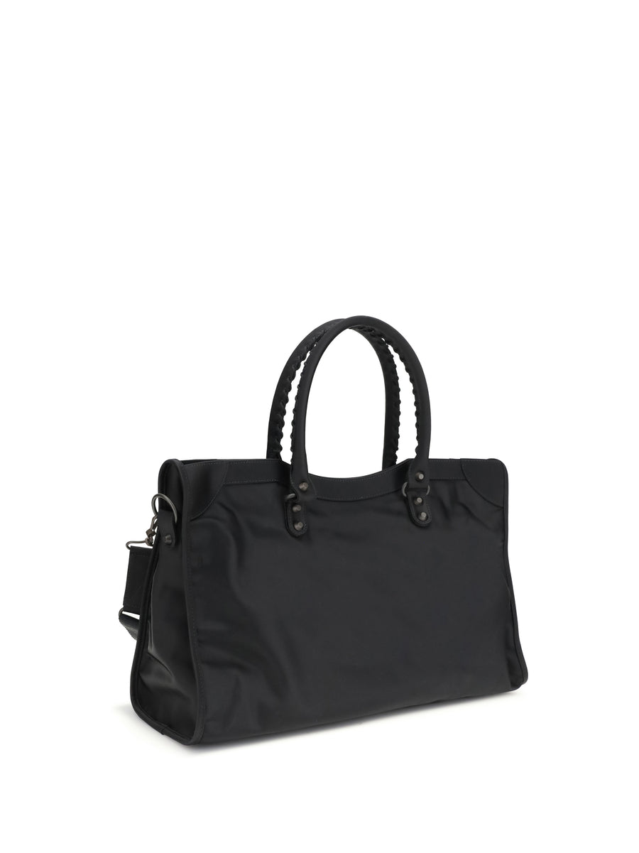 Handbag Le City Grande Black Polyamide Shoulder Bags