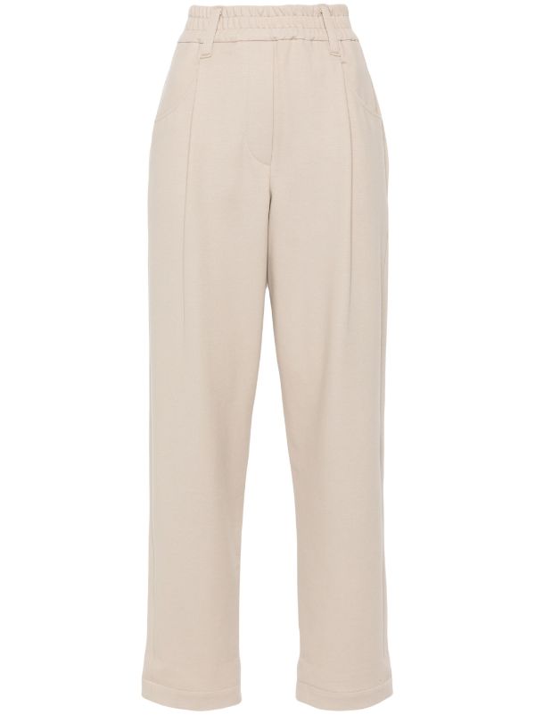 Brunello Cucinelli Outer: Cotton 98% trousers in beige