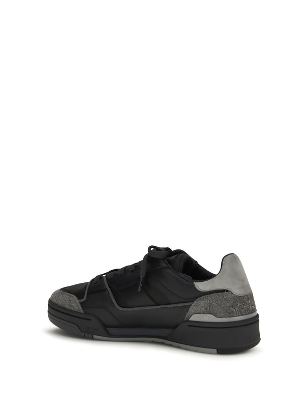 Sneakers Clay Black-Grey Leather Black/grey Trainers