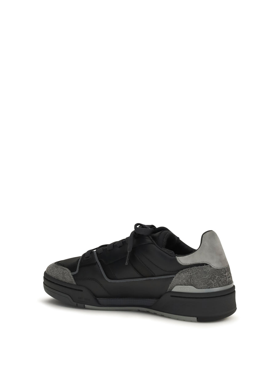 Sneakers Clay Black-Grey Leather Black/grey Trainers
