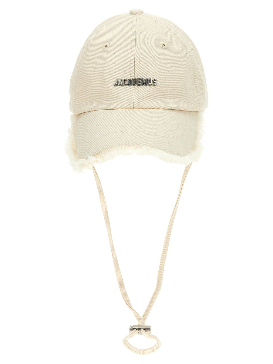 Jacquemus Baseball Cap — Cream