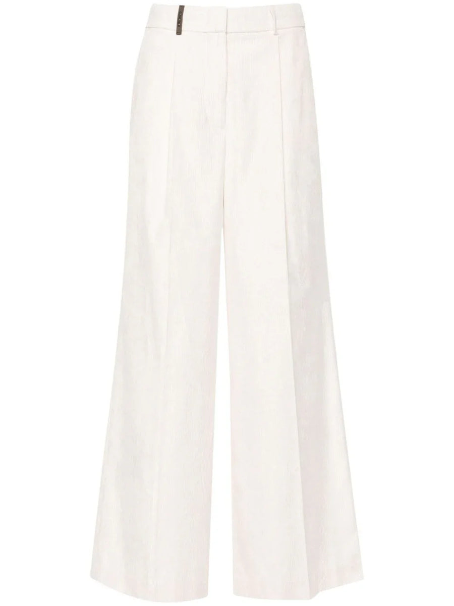 Peserico Outer: Cotton 57% trousers in pink