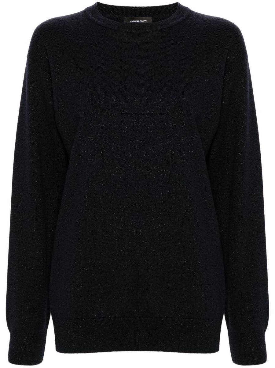Fabiana Filippi Virgin Wool 56% sweater in black