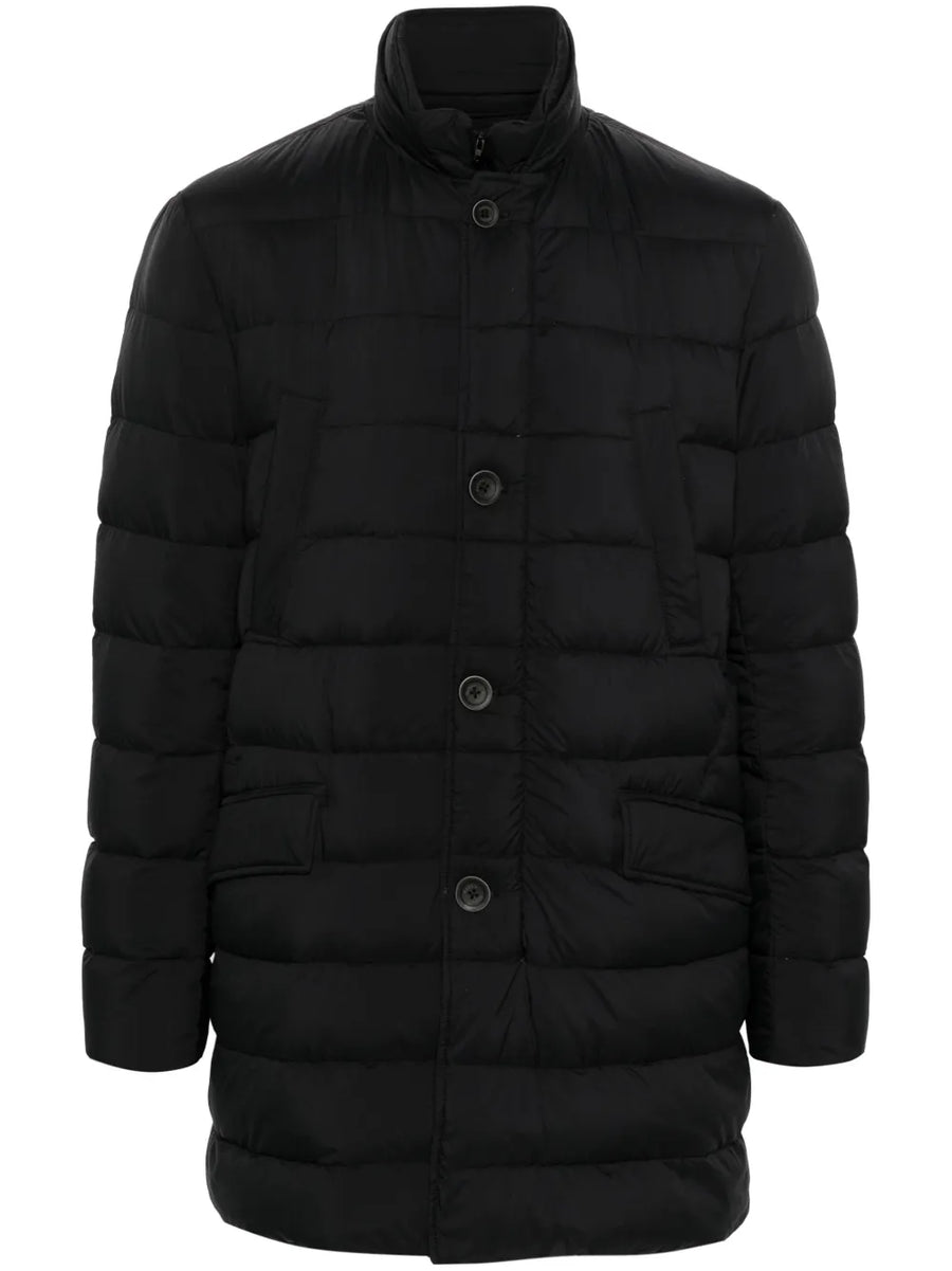 Herno Outer: Polyester down jacket in black