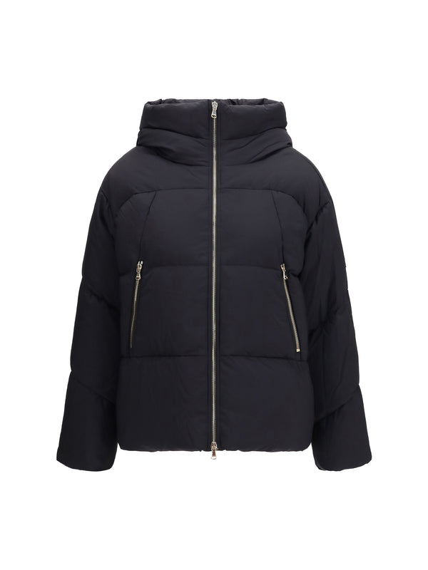 Down Jacket Gigi Black Nylon Puffer