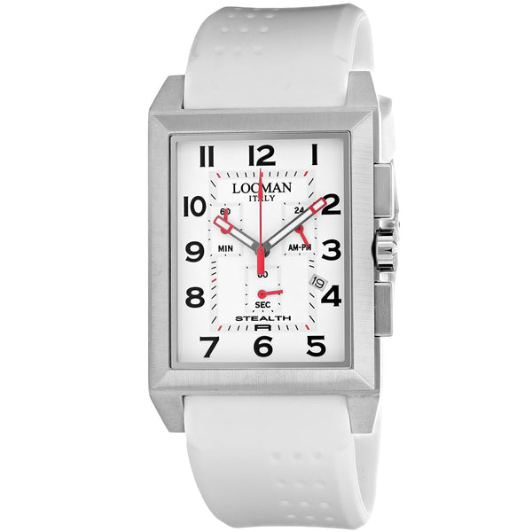 Locman Mens Classic White