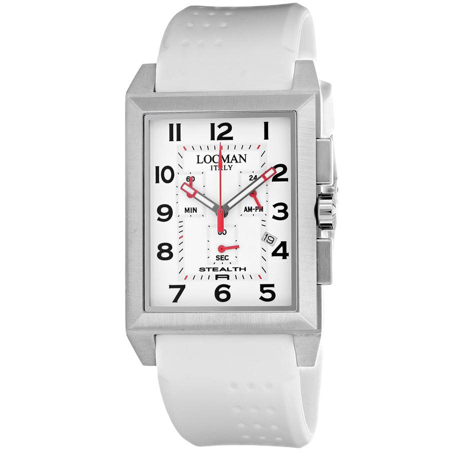 Locman Mens Classic White