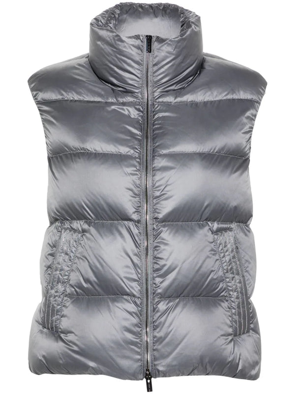 Peserico Outer: Nylon 100%; Lining: Nylon 100%; Fill: Goose Down 90% gilet in grey