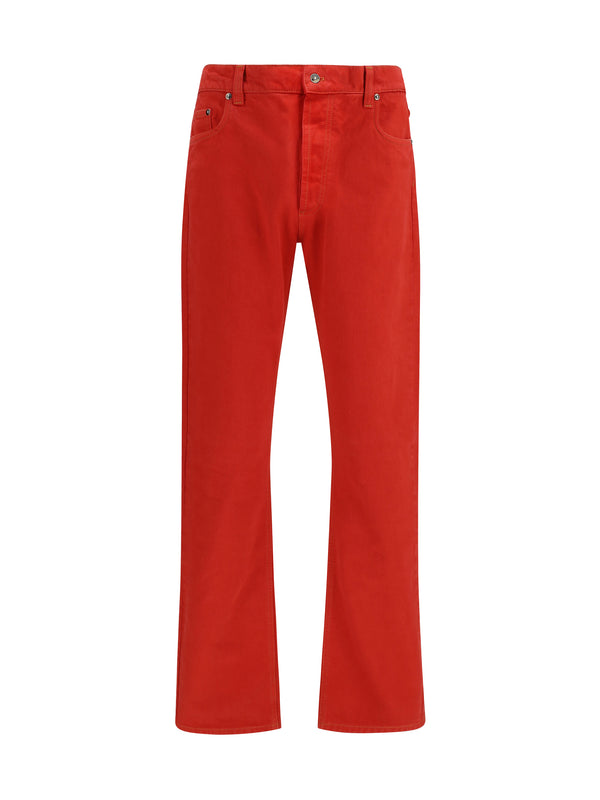 Versace 100% Cotton jeans in red