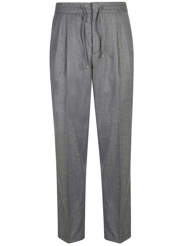 Brunello Cucinelli Outer: Virgin Wool 100%; Lining: Viscose 100% trousers in grey