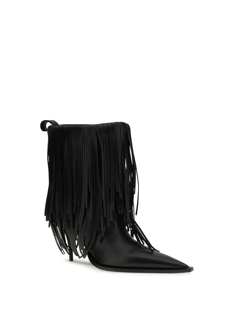 Ankle Boots Avenue Black Calfskin Calf Leather